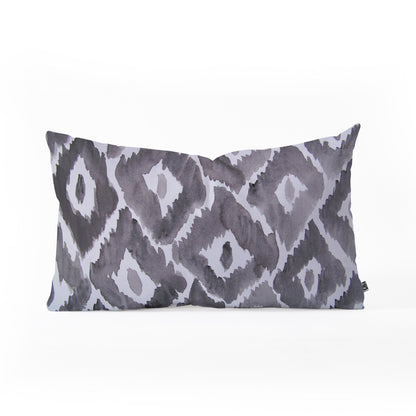 Natalie Baca Painterly Ikat Throw Pillow - Decor Addict, LLC