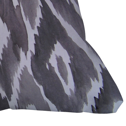 Natalie Baca Painterly Ikat Throw Pillow - Decor Addict, LLC