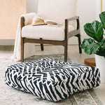 Ninola Design Japandi Texture Marks Floor Pillow Collection