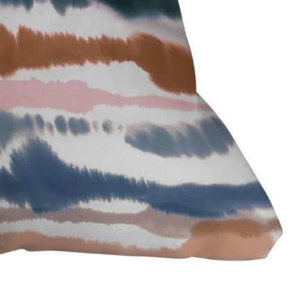 Ninola Design Soft Desert Dunes Blue Throw Pillow - Decor Addict, LLC