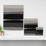 Arte de pared moderno en blanco y negro de Orara Studio