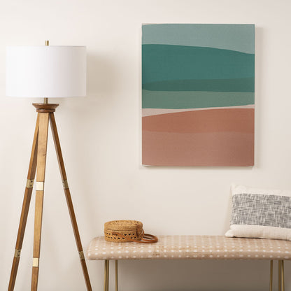 Orara Studio Modern Turquoise And Pink Wall Art - Decor Addict, LLC