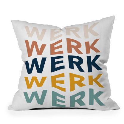 Rachel Szo You Betta Werk Throw Pillow Collection - Decor Addict, LLC