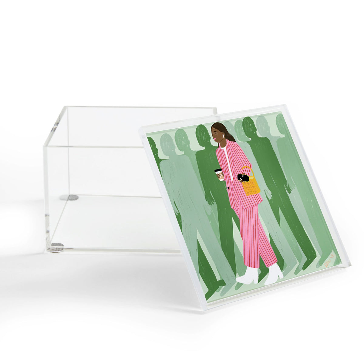 Rhianna Marie Chan Girl Boss Acrylic Storage - Decor Addict, LLC