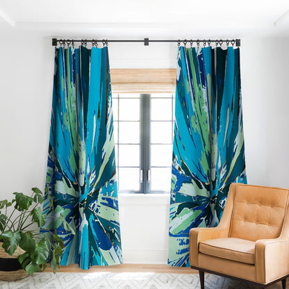 Rosie Brown Bursting Bromeliad Window Treatment - Decor Addict, LLC