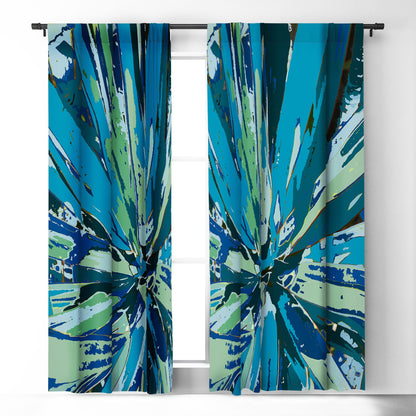 Rosie Brown Bursting Bromeliad Window Treatment - Decor Addict, LLC