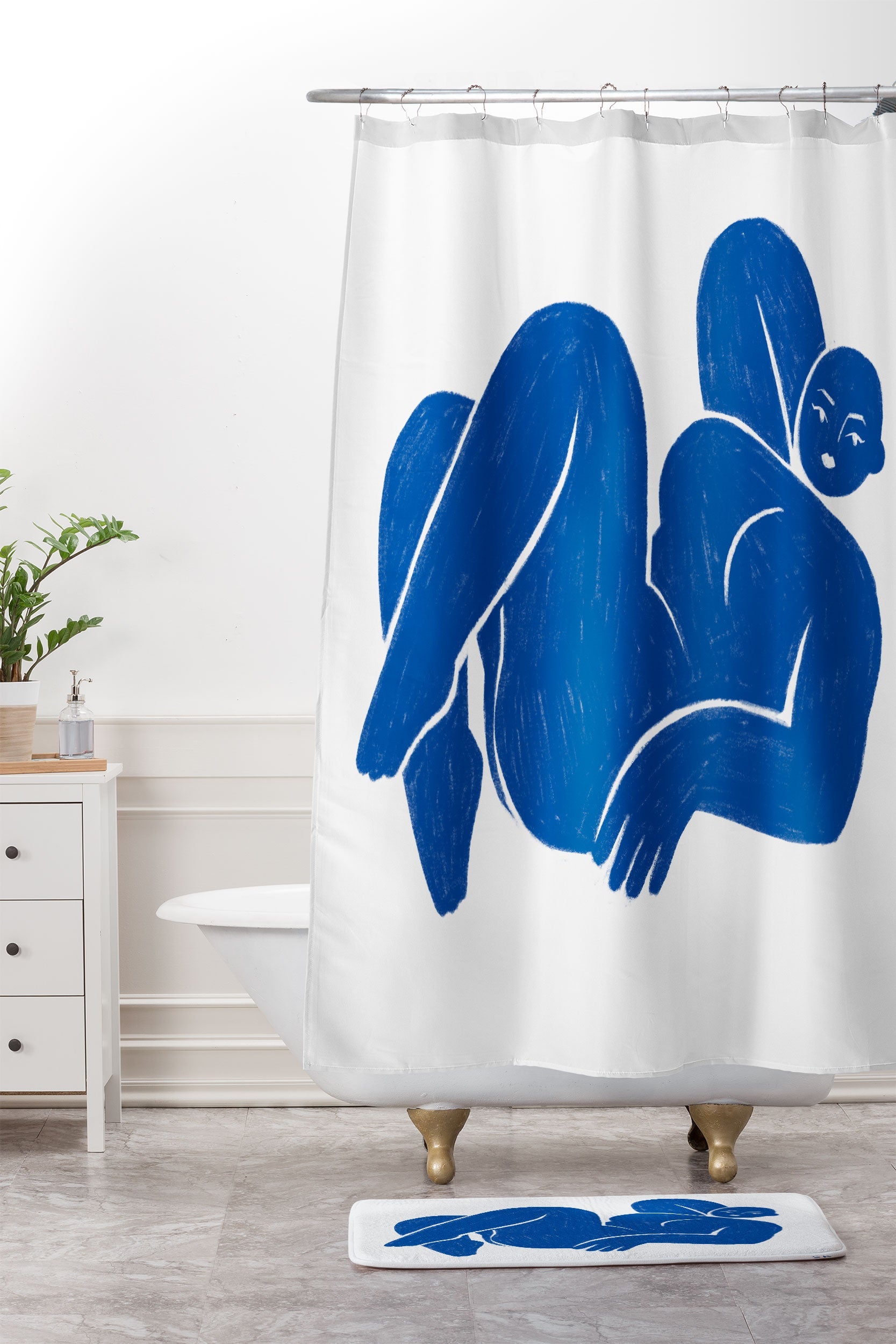 Sabrena Khadija Blue I Bath Collection - Decor Addict, LLC