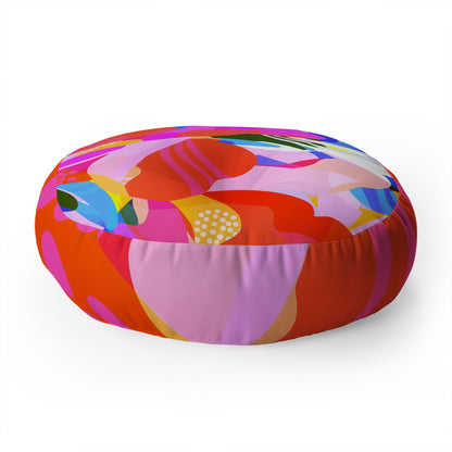 Sewzinski Abstract Florals I Floor Pillow Collection - Decor Addict, LLC