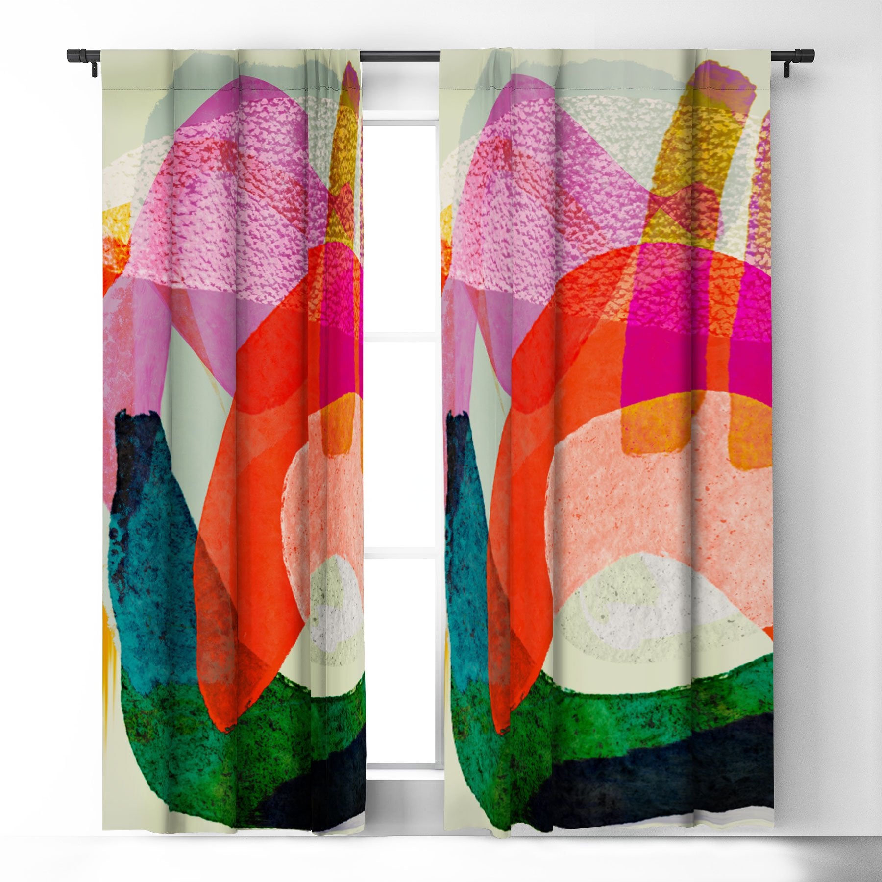 Sewzinski Bubblegum Factory Window Treatment - Decor Addict, LLC