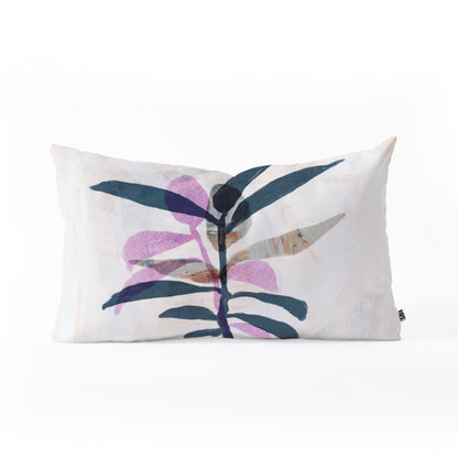 Sewzinski Simple Leaves Throw Pillow - Decor Addict, LLC