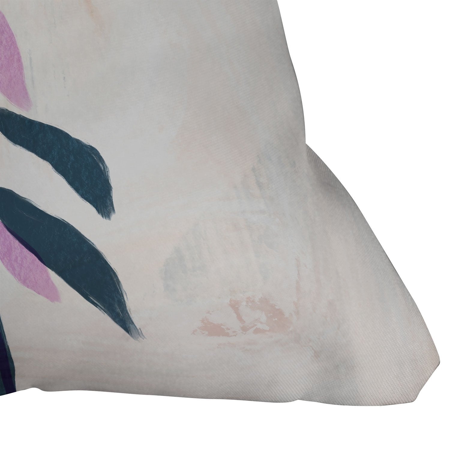 Sewzinski Simple Leaves Throw Pillow - Decor Addict, LLC