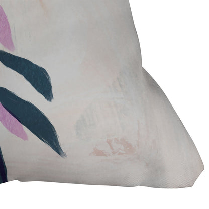 Sewzinski Simple Leaves Throw Pillow - Decor Addict, LLC