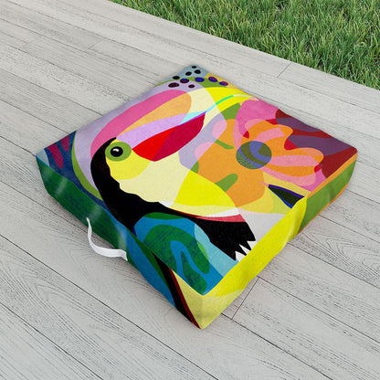 Sewzinski Tropic Toucan Floor Pillow Collection - Decor Addict, LLC