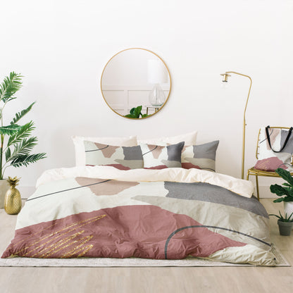 Sheila Wenzel Ganny Paper Cuts Abstract Bedding Collection - Decor Addict, LLC