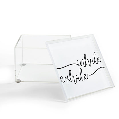 Sisi And Seb Inhale X Exhale Acrylic Storage - Decor Addict, LLC