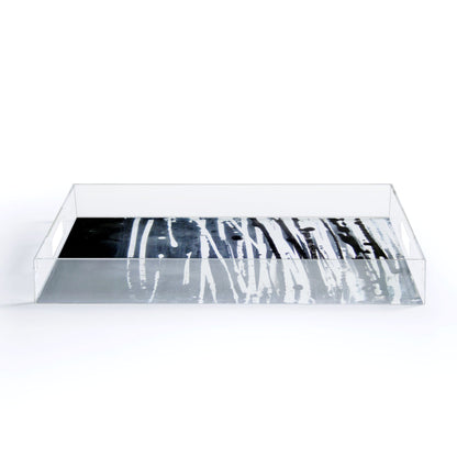 Sophia Buddenhagen White Lines Acrylic Storage - Decor Addict, LLC