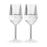 Wine FREEZE Stemmed Cooling Cups (set of 2) in Marble by HOST®