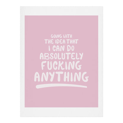 The Optimist I Can Do Anything Wall Art - Decor Addict, LLC