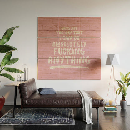 The Optimist I Can Do Anything Wall Art - Decor Addict, LLC