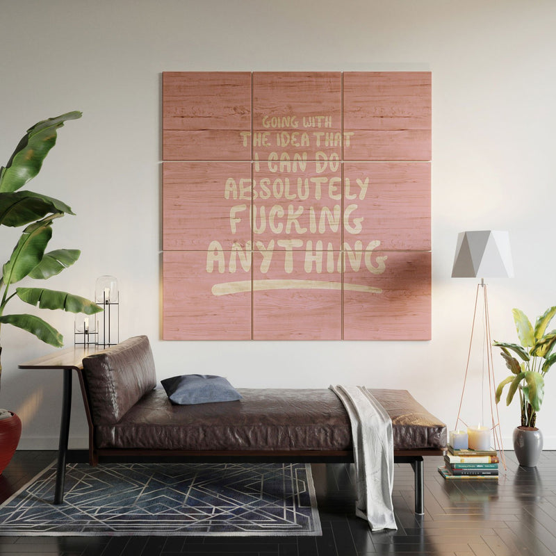 The Optimist I Can Do Anything Wall Art