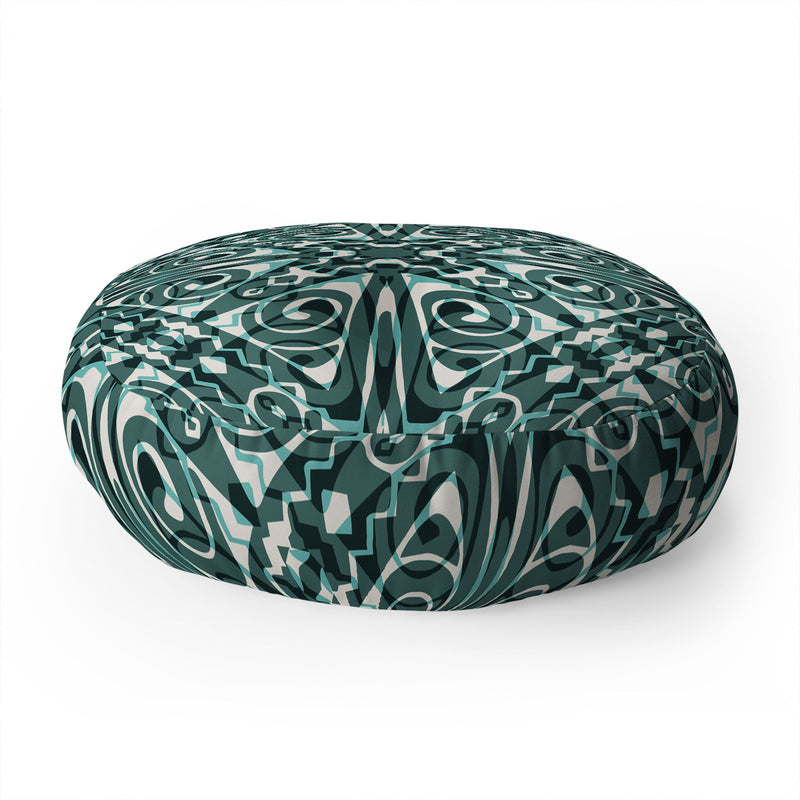 Wagner Campelo Tiznit Green Floor Pillow Collection