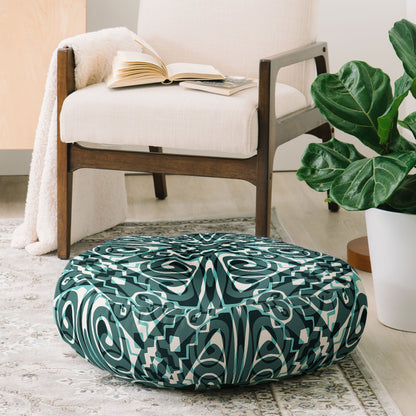 Wagner Campelo Tiznit Green Floor Pillow Collection - Decor Addict, LLC